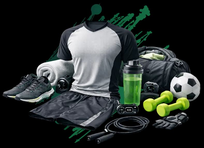 الملابس والمعدات